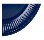 20 round cardboard plates, Ø 23 cm