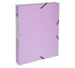 Carpetas de proyectos con gomas Exacompta Aquarel 7/10e - 600 g/m2 Lomo 40 mm A4  25x33cm Colores surtidos