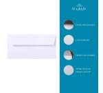 25 enveloppes doublées DL Vélin adhésives - extra blanc