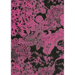 460 - Pochette 20 feuilles Décopatch - Rose
