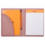 Rhodiarama livret porte-bloc N°16 pour bloc ou carnet format A5 - Bois de rose