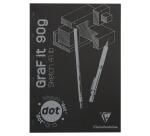 GraF'it dot bloc agrafé 80F A3 90g - Noir