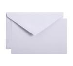 Ensemble Vélin de France 10 cartes + 10 enveloppes C6, sous sachet - Blanc