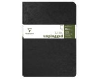 Set de 2 carnets piqués Age Bag A4 96 pages uni - Noir