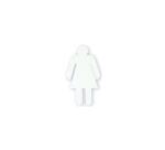 * Silhouette femme - Blanc
