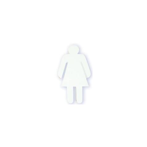 * Silhouette femme - Blanc