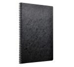 Cahier reliure intégrale Age Bag A4 100 pages petits carreaux - Noir
