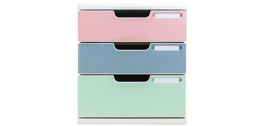 Modulo d'archiviazione Modulo a 3 cassetti Autentik - Colori assortiti