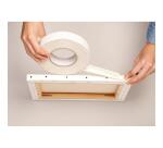 Toile adhésive rouleau 19mmx50m - Blanc