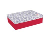 Moulin Rouge, Boîte rectangulaire à compartiments amovibles 29x21x8,5 cm