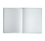 Livre d'or 100 pages tranche argent Titane