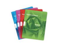 Cahier Travaux Pratiques piqué 7000 17x22 cm 64 pages grands carreaux 70 g + uni 90 g - Assortis