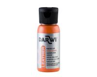 DARWI Flacon de 50 ml de Peinture sur Cuir - Orange