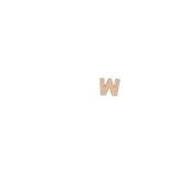 Petite lettre kraft w 8,5cm - Kraft