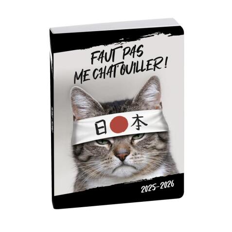Agenda Forum Funny Pets 12 x 17 cm Journalier Août 2025 à Juillet 2026 - Visuels assortis