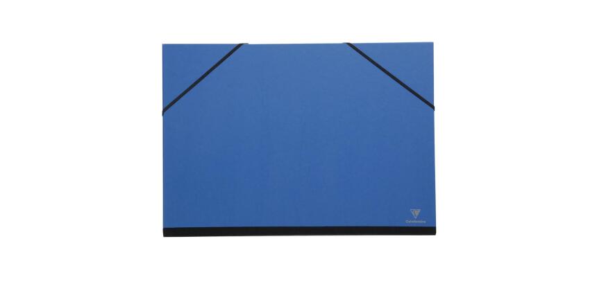 Carton à dessin Couleur à élastiques 26x33cm - Assortiment