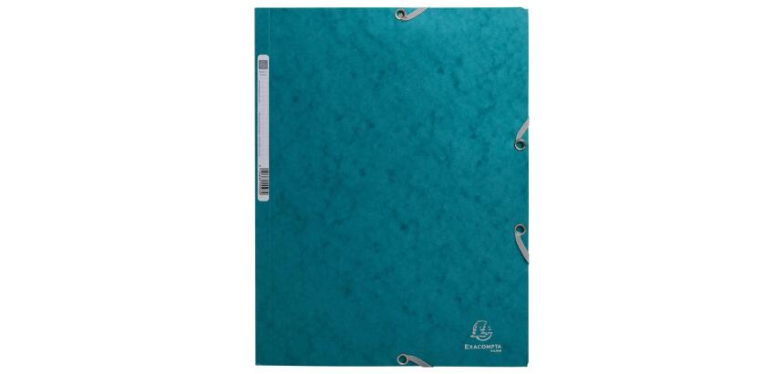 Chemise à élastiques 3 rabats carte lustrée 400g/m2 Skandi