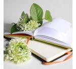 Rhodiarama Goalbook A5 met hardcover, 120 blad gestippeld wit papier van 90g - Anijsgroen