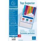 Fundas con taladros A4 - 23x30,5 cm - Cristal - Caja de 100