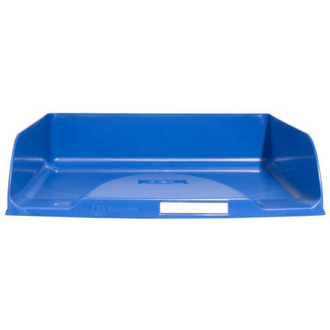 Bandejas de correo NeoDeco - 346x255x65 mm, A4+ - Azul de Francia