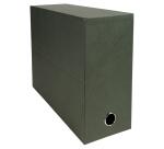 Transfer Box Economical 120mm Spine - Dark green