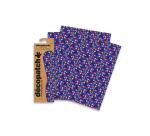 Pochette 3 Feuilles Identiques Ref 813 - Bleu