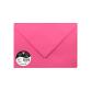 Enveloppe Pollen Clairefontaine 120 g/m² couleur avec patte gommée - Paquet de 5