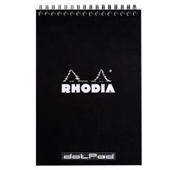 Notepad A5 80 feuilles DOT 80 g - Noir