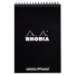 Notepad A5 80 feuilles DOT 80 g - Noir