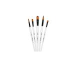 Darwi For You set de 5 pinceaux moyens - Blanc