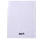 Cahier piqué 8000 POLYPRO 24x32 cm 96 pages petits carreaux 90 g - Incolore