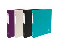 Exacompta Titane Binder, 4 Rings, 30 mm, Recycled PP - Assorted colours