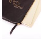 BLACK FOREST Pochette universelle 27x19 cm, Cerf - Noir et doré