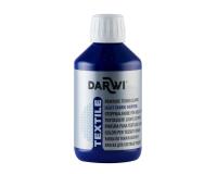 DARWI Flacon de 250 ml de Peinture Textile Opaque - Bleu foncé