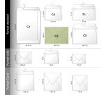 PAPIERS MARBRÉS, Paquet de 20 enveloppes Pollen 162x229mm 120g/m2 - Chamois marbré