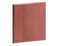 Agenda de bureau Eurotime 27S spiralé Duo Kaa 21 x 27 cm Semainier décembre 2025 à décembre 2026 - Terracotta
