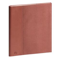 Agenda de bureau Eurotime 27S spiralé Duo Kaa 21 x 27 cm Semainier décembre 2025 à décembre 2026 - Terracotta
