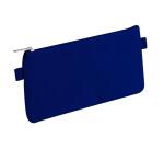 Trousse textile plate 22 x 11 cm, 4 couleurs assorties - Assortis