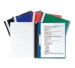 Chemise de présentation à lamelles PVC Premium - A4 - Couleurs assorties