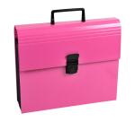 Trieur valisette avec poignée 12 compartiments Iderama - A4 - Couleurs assorties