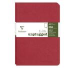 Set de 2 carnets piqués Age Bag A5 96 pages uni - Rouge