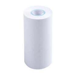 Bobine sans mandrin pour machines à calculer 57x25 mm - 1 pli offset extra-blanc 60g/m2. - Blanc