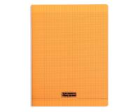 Cahier piqué 8000 POLYPRO 24x32 cm 96 pages grands carreaux 90 g - Orange