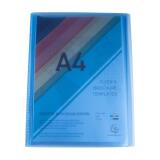 Protège-documents en polypropylène semi rigide Chromaline 160 vues - A4 - Couleurs assorties