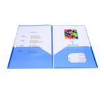 Sachet de 10 chemises double poche polypropylène souple 2/10e - A4 ou A3