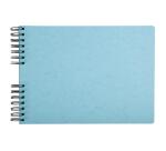 Album photos à spirales 50 pages noires - Format 32x22cm - AQUAREL - Couleurs assorties