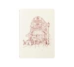 Cahier A5 ligné - Bistro Parisien- 32 pages - Bordeaux - New - Bordeaux