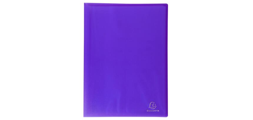 Protège-documents en polypropylène semi rigide Chromaline 60 vues - A4