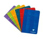 Carnet piqué 11x17 cm 96 pages ligné - Assortis