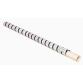 Simili Japon rouleau en tube 1,96x5m 250g - Ivoire